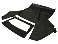 Fits: Ford Mustang 1964-66 Convertible Top & Window Black Pinpoint Vinyl (For: 1964 Mustang)