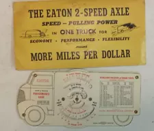 Vintage The Eaton 2 Speed Axle How to Gauge