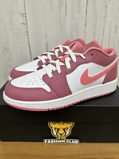 Air Jordan 1 Low Desert Berry Pink 553560-616 GS Sizes