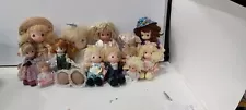 Bundle of 13 Assorted Precious Moments Various Sizes Dolls