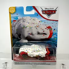 Disney Pixar Cars Cupcake Lightning McQueen Funny Flashbacks RARE *Pack Bent SEE