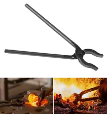 For Beginner Blacksmithing Tongs Multipurpose Forge Tong (300mm, 11-inch)