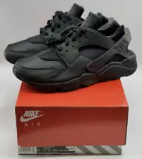 NEW Nike Air Huarache Triple Black Anthracite DD1068-002 Men's Shoes Size 11