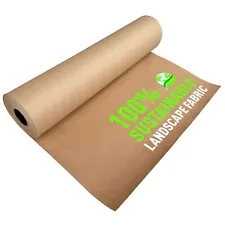 Sandbaggy Biodegradable Landscape Fabric - Garden Paper For Weeds - Made in USA