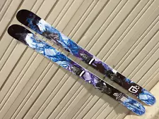 ð¥ ICELANTIC Nomad SFT All-Mountain SKIS 168cm Rossi Bindings Art by Travis PARR