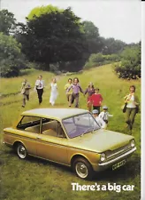 CHRYSLER (HILLMAN & SUNBEAM) IMP RANGE 1972 ORIGINAL UK SALES BROCHURE