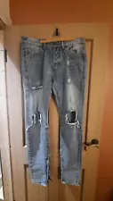 Fear of God 4th Collection distressed jeans size 34