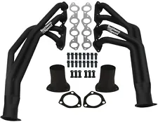 NEW BIG BLOCK CHEVY CHASSIS HEADERS,55-57 CHEVY,BBC 396-502CI,BLACK,ENGINE SWAP