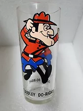 1970s Vintage Pepsi Collector Series Dudley Do-Right Glass Many Others For Sale