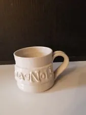 Magnolia coffee cup mug chip and Joanna silos mug beige cream