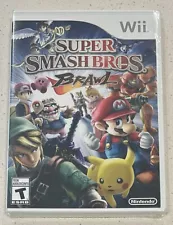 Super Smash Bros. Brawl (Nintendo Wii, 2008) - NEW Sealed video game FREE SHIP!