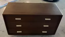 1958 Mattel Vintage Mid Century Modern Wood Furniture Dresser Miniature