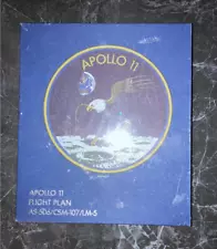 Apollo 11 Flight Plan (Final) 3-Ring Binder and Slipcase 2019 Reproduction NASA