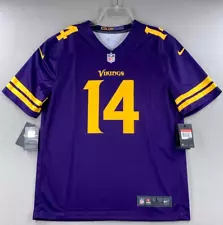 Stefon Diggs Minnesota Vikings Nike Color Rush Legend Jersey NFL Men's XL #14