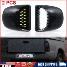 2x LED License Plate Light Assembly For Chevy Silverado GMC Sierra 1500 2500 US (For: More than one vehicle)