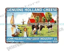 holland cheese metal tin sign unframed art prints for sale