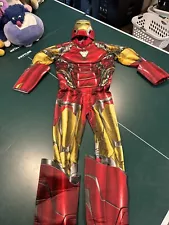 Iron Man Halloween Costume Large Mask Suite Delivery