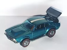 Hot Wheels 1970 REDLINE Mighty Maverick, teal? $1 start, no reserve