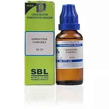 (3-15 D Delivery) SBL Sarracenia Purpurea 30 CH,200 CH,1000 CH (30 ML) Dilution