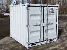 2024 Aboss 6' Shipping Storage Container Conex Yard Shop Site Box bidadoo -New