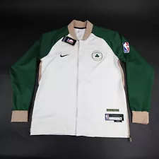 Boston Celtics Nike NBA Authentics Dri-Fit Jacket Men's Cream/Green Used