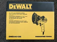 DEWALT DWE6401DS 120V Variable Speed Disc Sander Brand New