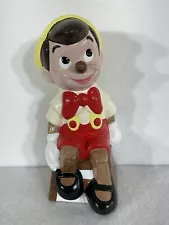 New ListingVintage Walt Disney Productions Pinocchio Ceramic Figure, Hand Painted-USED