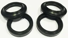 Fork Dust Wiper & Oil Seal Kit Set Seals Suzuki VS1400 GL Intruder 1987 - 2005 (For: Suzuki Intruder 1400)