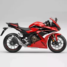 MS Injection ABS Red Black Fairing Kit Fit for Honda 2022-2023 CBR 500R a002 (For: Honda)