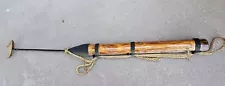 Vintage Whaling Harpoon Spear Swivel Spike Prop 38" Long 1970