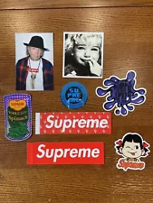 SUPREME 2015 STICKER LOT SS15 FW15 UNDERCOVER NEIL YOUNG PHOTO CRYBABY CANDY