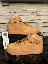 Size 9 - Nike Air Force 1 '07 Mid Flax