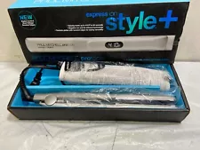 Paul Mitchell Pro Tools Express Ion Style+ 1" Ceramic Flat Iron - Silver NOB