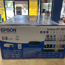 New Sealed Epson EcoTank Photo ET-8550 Wireless Wide Format Color AIO Printer