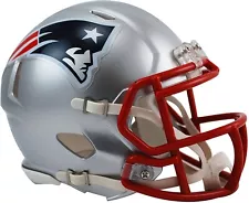 * SALE * NEW ENGLAND PATRIOTS SPEED MINI NFL FOOTBALL HELMET - SHIPS FAST!