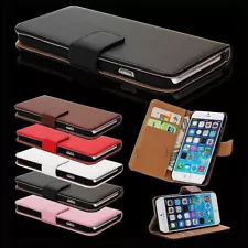 Case For iPhone 15 14 Pro Max 11 13 12 Mini 7 8Plus XR Leather Flip Wallet Cover