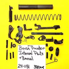 USED BERSA THUNDER 380 PARTS BARREL, HAMMER, TRIGGER SPRINGS, PINS 24-1151