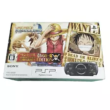 SONY PSP-3000 One Piece ROMANCE DAWN Limited EDITION Game Console Used JPN