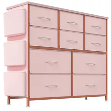 Storage Dresser Organizer Unit, Fabric Dresser for Bedroom, Closet Nursery Sale