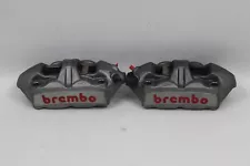 Triumph Daytona 675R 675 13-17 Brembo M4 Front Brake Calipers Caliper & Pads