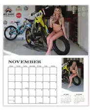 FLASH SALE! 2025 MX GIRLS CALENDAR dirt bike bikini swimsuit motocross gear