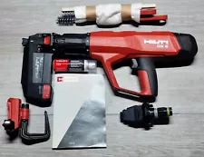 HILTI DX 6 FULLY AUTOMATIC POWDER-ACTUATED NAIL GUN KIT #2156156 NEW WITH CASE!