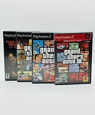 Grand Theft Auto: San Andreas 4-Game Bundle Lot For PlayStation 2 PS2