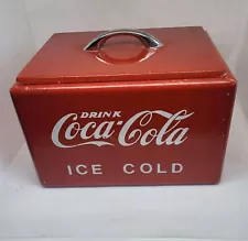 Coca-Cola Cooler. Wooden.