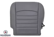 For 2013-2018 Dodge Ram 5500 Work Truck-Driver Side Bottom Vinyl Seat Cover Gray