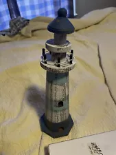 10 Inch Wooden Lighthouse