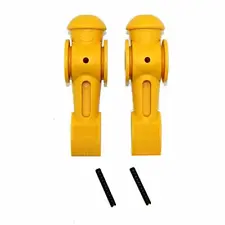 Yellow Tornado Foosball Table Men With Pins Set of 2