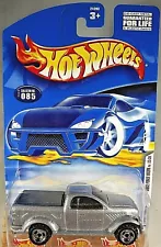 2000 Hot Wheels #85 First Editions 25/36 DODGE POWER WAGON Silver w/RZR Sp Wheel