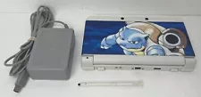 Nintendo New 3DS Pokemon 20th Anniversary Edition Blastoise Plates Clean Used