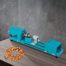 Small Mini Aluminum Alloy Lathe Polishing Machine Woodworking Cutting DIY Tools!